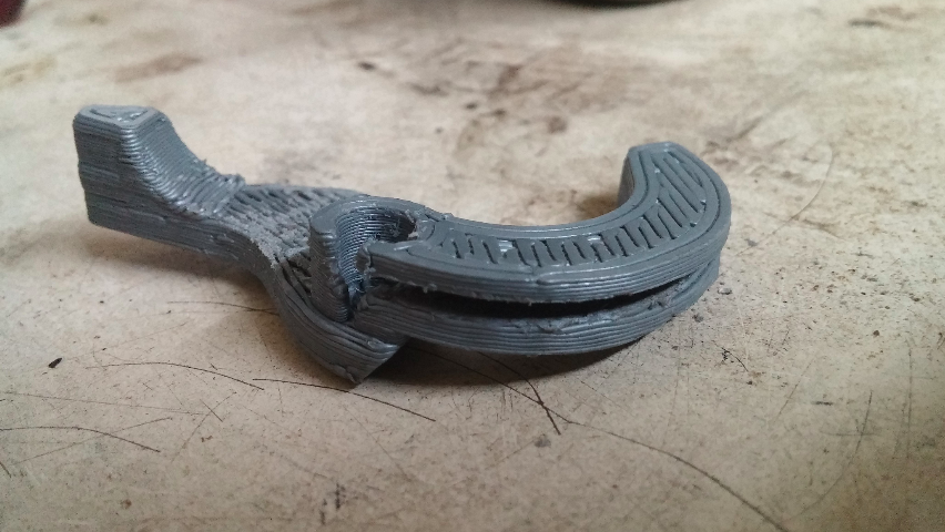  Motorcyclist 3D prints choke lever for his bike because the part isn't produced anymore 